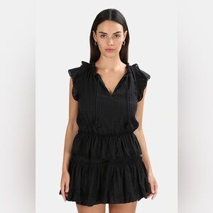 MISA Los Angeles Lilian Dress - Coal Black